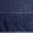 Ręcznik kąpielowy 70x140 cm bawełniany kolor granatowy z bordiurą z weluru 500 g/m2 LUCY Eurofirany