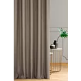 Tkanina zasłonowa z miękka matowa w stylu eko  o naturalnym splocie Eurofirany