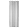 Zasłona srebrna z tkaniny szenilowej 135x250 przelotka ALETA Eurofirany