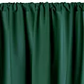 Zasłona ciemnozielona z wodoodpornej tkaniny idealna do ogrodu i na taras 155x200 cm tunel GARDEN Eurofirany