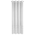 Zasłona biała z matowej siatki 140x250 cm przelotka - ELIRA Eurofirany