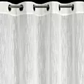 Firana biała o strukturze deszczyku 140x250 cm przelotka ADELE Eurofirany
