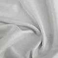 Poszewka szyta biała z tkaniny z mieszanką lnu i wiskozy, w stylu eko, z delikatnym połyskiem