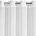 Firana biała z siateczki 140x250 cm przelotki - ELIRA Eurofirany