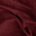 Zasłona bordowa z tkaniny zamszowej 140x250 przelotka ADA Eurofirany