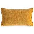 Poszewka na poduszkę 30x50 cm miodowa z szenilowej garbowanej tkaniny ROSI Eurofirany