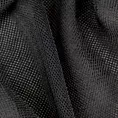 Firana czarna o strukturze drobnej siatki 140x270 cm przelotka CELINE Eurofirany