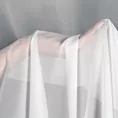 Firana biała z gładkiej matowej tkaniny szyfonowej 140x250 cm przelotka DALIA Eurofirany