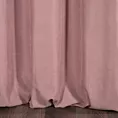 Zasłona różowa z tkaniny zamszowej 140x250 przelotka ADA Eurofirany