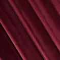 Zasłona bordowa z ekskluzywnego matowego welwetu 140x250 cm przelotka RIA Diva Line Eurofirany