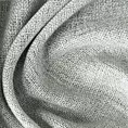 Zasłona szyta na taśmie fala FELICITY srebrna o naturalnym splocie w melanżowych odcieniach