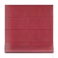 Roleta rzymska bordowa z gładkiej zaciemniającej tkaniny typu dimout