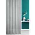 Tkanina firanowa z błyszczącym połyskiem z subtelnymi paseczkami i zakończona szwem obciążającym Eurofirany