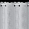 Tkanina firanowa zazdrostka zdobiona ażurowym haftem Eurofirany