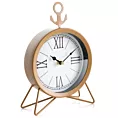 Dekoracyjny zegar stołowy w minimalistycznym stylu Eurofirany
