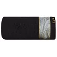 Ręcznik do rąk 30x50 cm bawełniany kolor czarny z designerską bordiurą 500 g/m2 EVA 17 Eva Minge Eurofirany