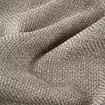 Poszewka szyta beżowa z tkaniny o grubym splocie