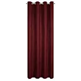 Zasłona bordowa z tkaniny zamszowej 140x250 przelotka ADA Eurofirany
