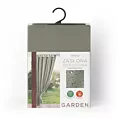 Zasłona beżowa z wodoodpornej tkaniny idealna do ogrodu i na taras 155x220 cm szelki/rzep GARDEN Eurofirany