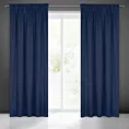 Zasłona granatowa matowa, zaciemniająca 140x270 cm TEO Eurofirany