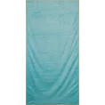 Ręcznik plażowy 80x160 cm z mikrofibry kolor turkusowy szybkoschnący 380 g/m2 IGA Eurofirany
