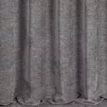 Zasłona szyta na taśmie fala stalowa z tkaniny szenilowej z efektem melanżu