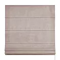 Roleta rzymska ITALIA beżowa z tkaniny welwetowej o delikatnym połysku