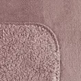 Narzuta, koc  na fotel 70x160 cm różowa z miękkiego polaru ze strukturą baranka TEDY EUROFIRANY PREMIUM