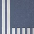 Komplet ściereczek kuchennych 2szt 50x70 cm bawełniany kolor niebieski zdobionych w pasy 200 g/m2 KARIN Eurofirany