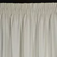 Zasłona kremowo, szampańska z nadrukiem metalicznym z welwetu 140x270 cm taśma MARIELA Eurofirany
