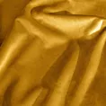 Zasłona musztardowa z ekskluzywnego matowego welwetu 140x270 cm taśma VILLA Eurofirany