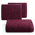 Ręcznik kąpielowy 50x90 cm bawełniany kolor burgundowy 430 g/m2 EVI Pierre Cardin Eurofirany
