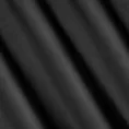 Zasłona czarna z matowej gładkiej tkaniny 140x270 cm taśma RITA Eurofirany