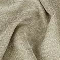 Poszewka szyta srebrna z tkaniny o naturalnym splocie w stylu eko