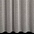 Tkanina firanowa matowa drobna siateczka z efektem deszczyku Eurofirany