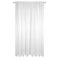 Firana biała z gładkiego matowego woalu 200x270 cm taśma LUCY Eurofirany