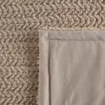 Narzuta-koc beżowo, kremowy 130x170 cm z przyjemnego futerka LARIS Eurofirany