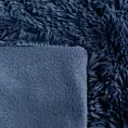 Koc o strukturze miękkiego futra 200x220 cm granatowy TIFANY 1 DESIGN 91 Eurofirany