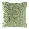 Poszewka na poduszkę 45x45 cm z miękkiej tkaniny barankowej miętowa BUKLA Eurofirany