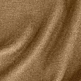 Poszewka szyta brązowa z tkaniny o naturalnym splocie w stylu eko