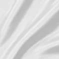 Zasłona szyta na taśmie fala AMAYA biała z jednokolorowej gładkiej tkaniny