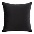 Poszewka na poduszkę 40x40 cm welwetowa z połyskiem miękka i puszysta czarna MELANIE Eurofirany