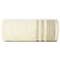 Ręcznik do rąk 30x50 cm bawełniany kolor kremowy z ozdobną bordiurą 500 g/m2 MERY Eurofirany