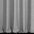 Zasłona szyta na taśmie fala srebrna z tkaniny szenilowej o wyraźnym splocie