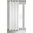 Zasłona biała z tkaniny szenilowej 135x250 przelotka ALETA Eurofirany