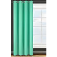 Zasłona miętowa gładka, matowa 140x250 cm przelotka ADORE Design 91 Eurofirany