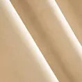 Zasłona kremowa z gładkiego welwetu 140x250 cm przelotka PIERRE Eurofirany