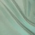 Poszewka szyta miętowa z gładkiej tkaniny z delikatnym połyskiem