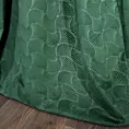 Zasłona zielona wytłaczana z tkaniny welwetowej 140x250 cm przelotka ELIEN Design 91 Eurofirany