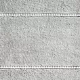 Ręcznik do rąk 30x50 cm bawełniany kolor stalowy z welwetową bordiurą 500 g/m2 MARI Eurofirany